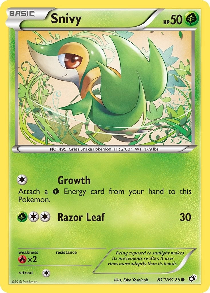 Snivy (RC1/RC25) (Legendary Treasures: Radiant Collection)