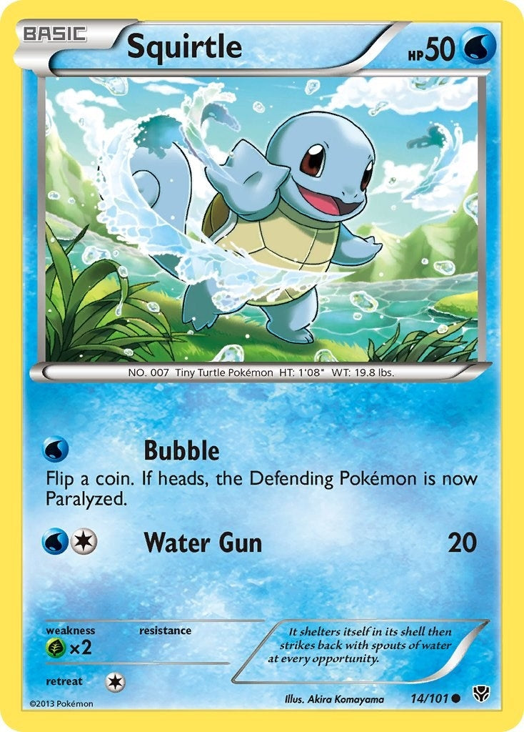 Squirtle (14/101) (Plasma Blast)