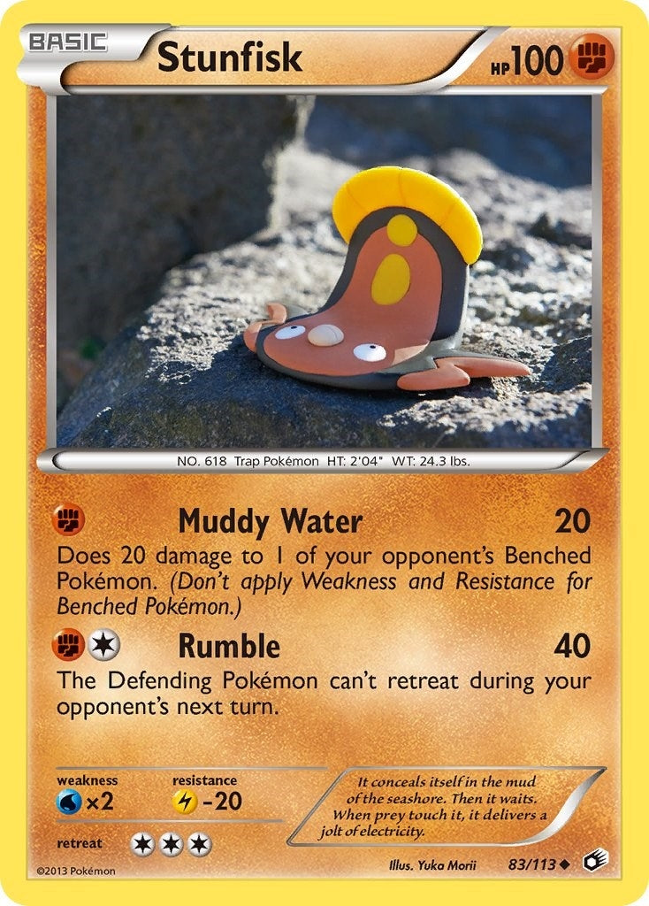 Stunfisk (83/113) (Legendary Treasures)