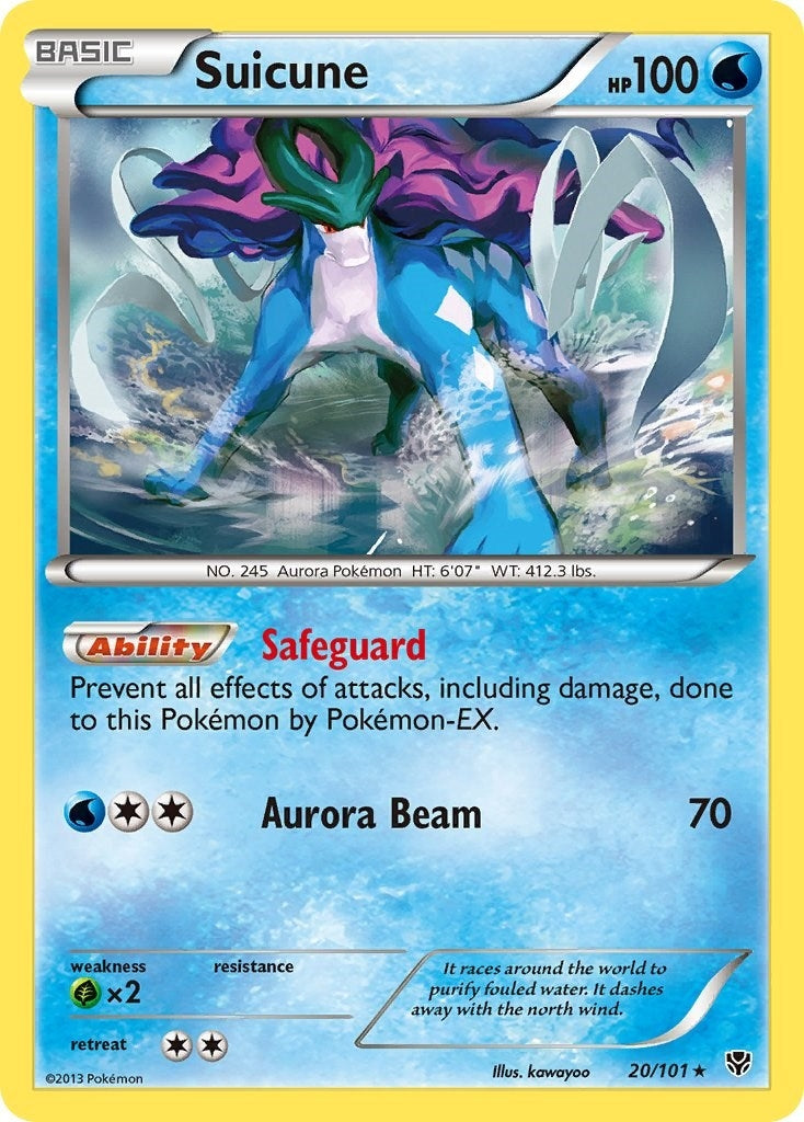 Suicune (20/101) (Plasma Blast)