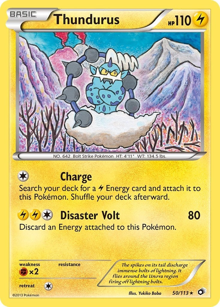 Thundurus (50/113) (Legendary Treasures)