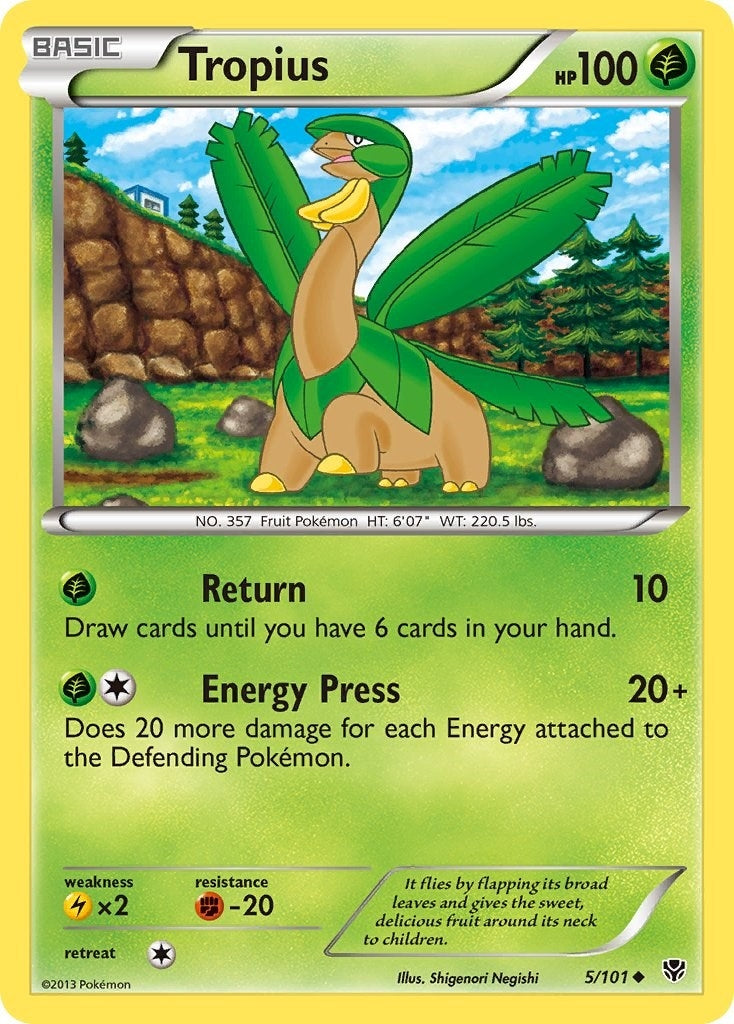 Tropius (5/101) (Plasma Blast)