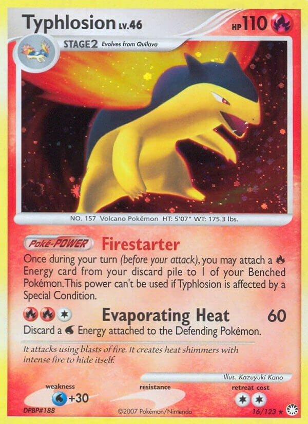Typhlosion (16/123) (Mysterious Treasures)