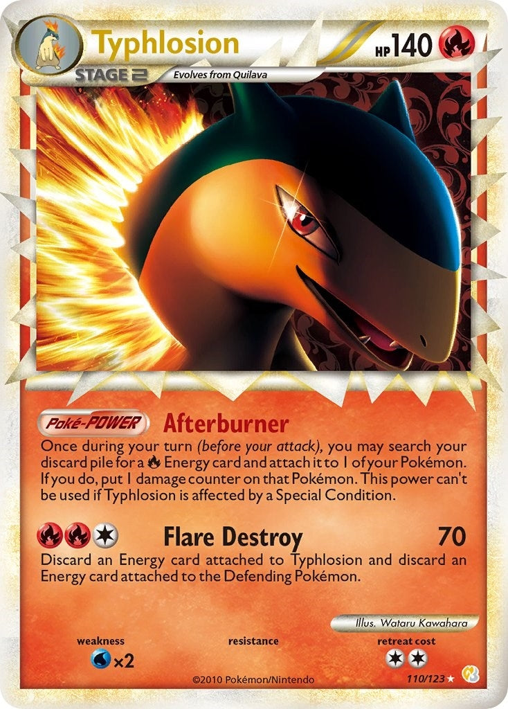 Typhlosion (Prime) (110/123) (HeartGold SoulSilver)