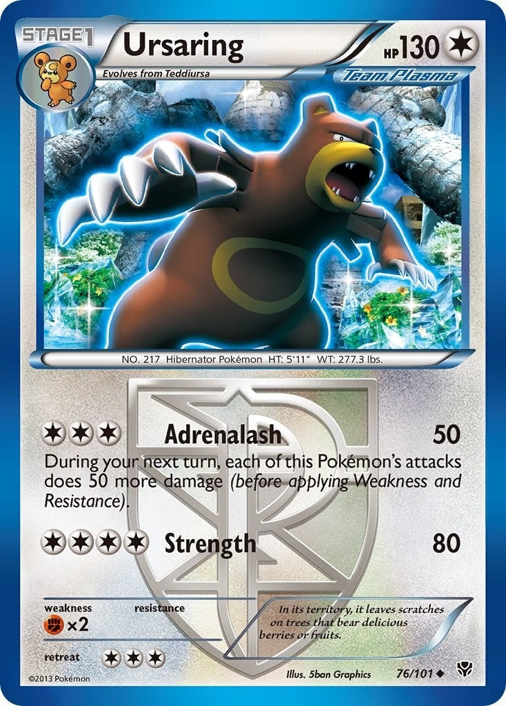 Ursaring (Team Plasma) (76/101) (Plasma Blast)