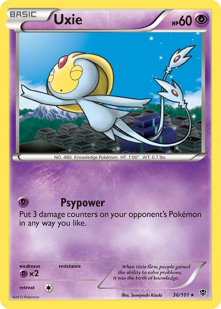 Uxie (36/101) (Plasma Blast)