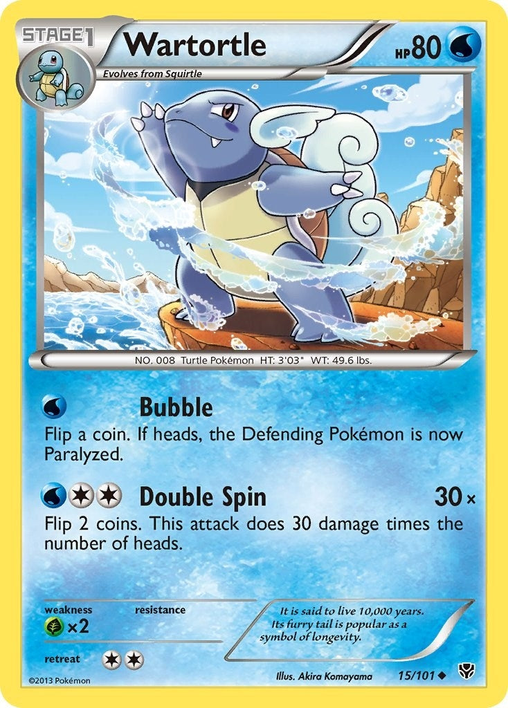 Wartortle (15/101) (Plasma Blast)