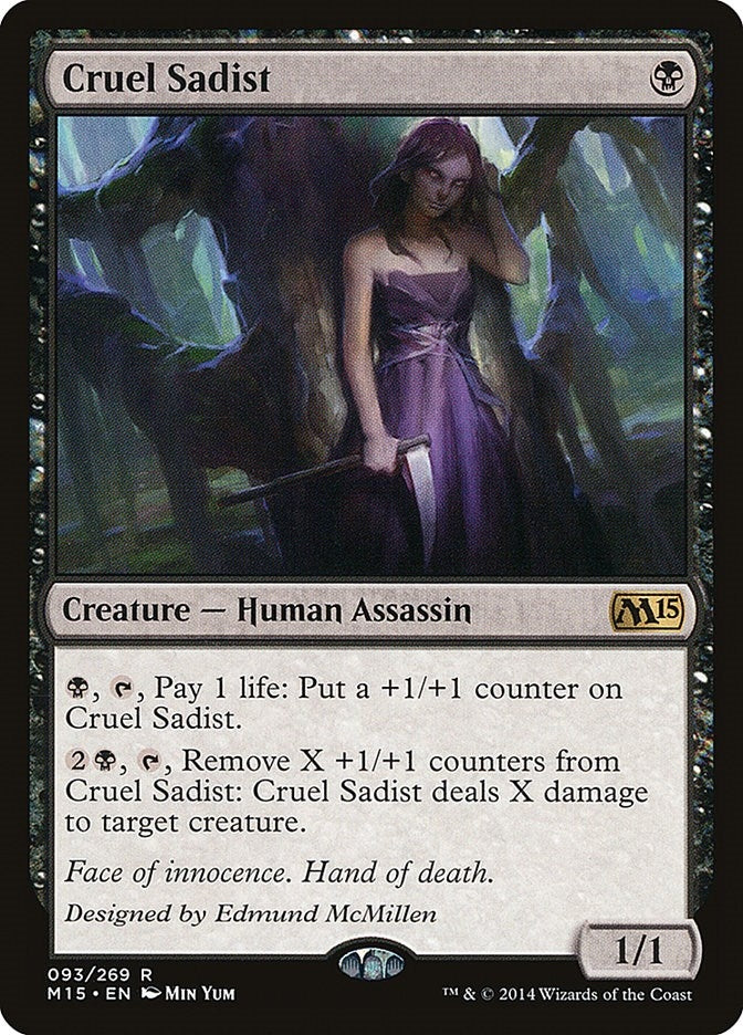 Image for Cruel Sadist (93) (Magic 2015 (M15)) - Magic: The Gathering