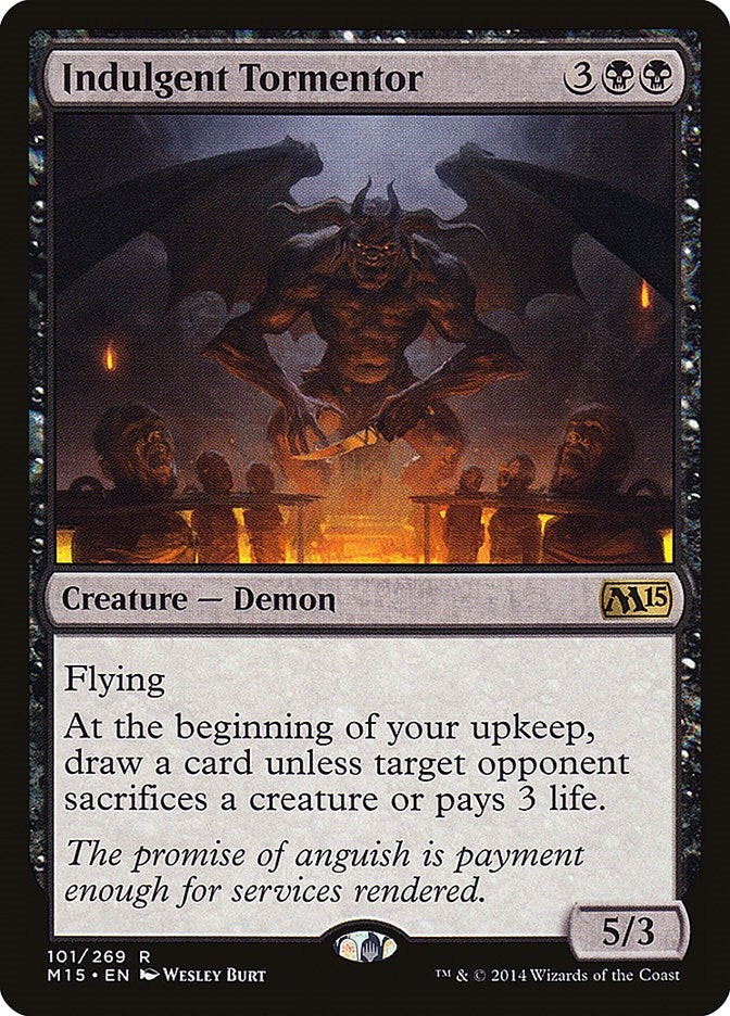 Image for Indulgent Tormentor (101) (Magic 2015 (M15)) - Magic: The Gathering