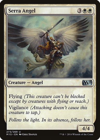 Image for Serra Angel (273) (Magic 2015 (M15)) - Magic: The Gathering