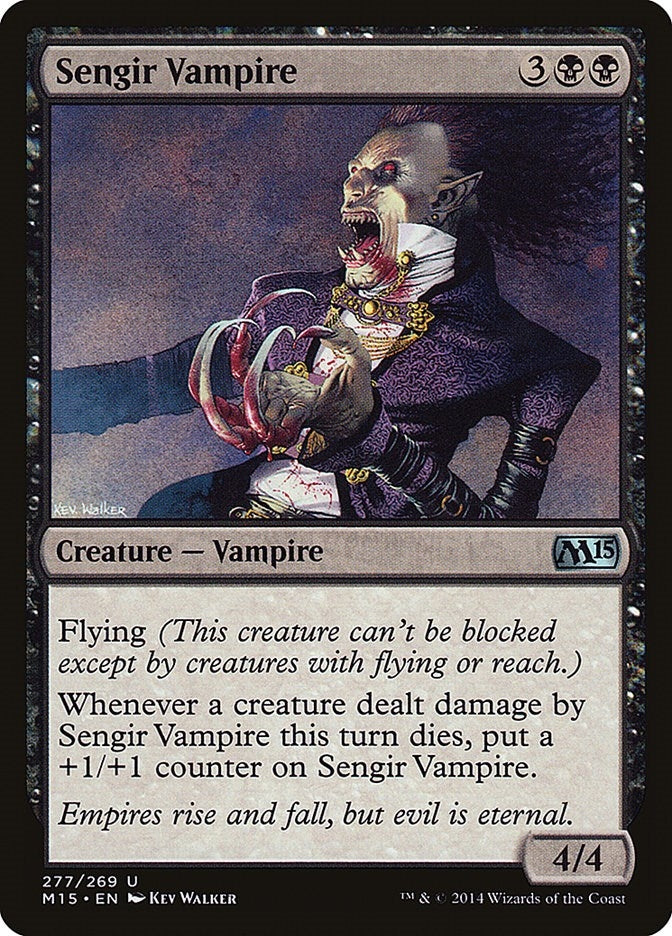 Image for Sengir Vampire (277) (Magic 2015 (M15)) - Magic: The Gathering