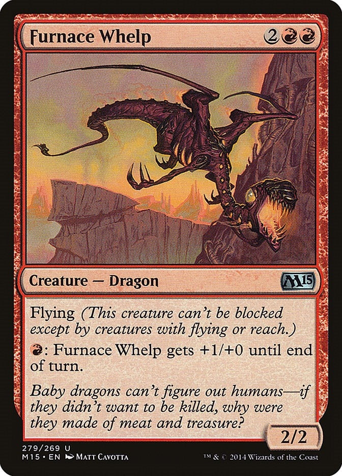 Image for Furnace Whelp (279) (Magic 2015 (M15)) - Magic: The Gathering