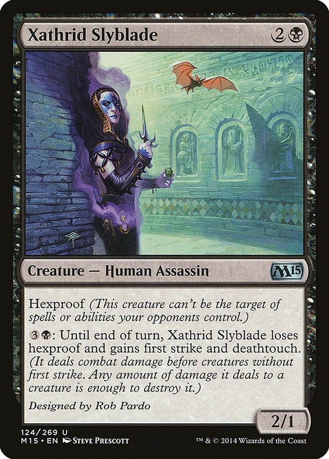 Image for Xathrid Slyblade (124) (Magic 2015 (M15)) - Magic: The Gathering