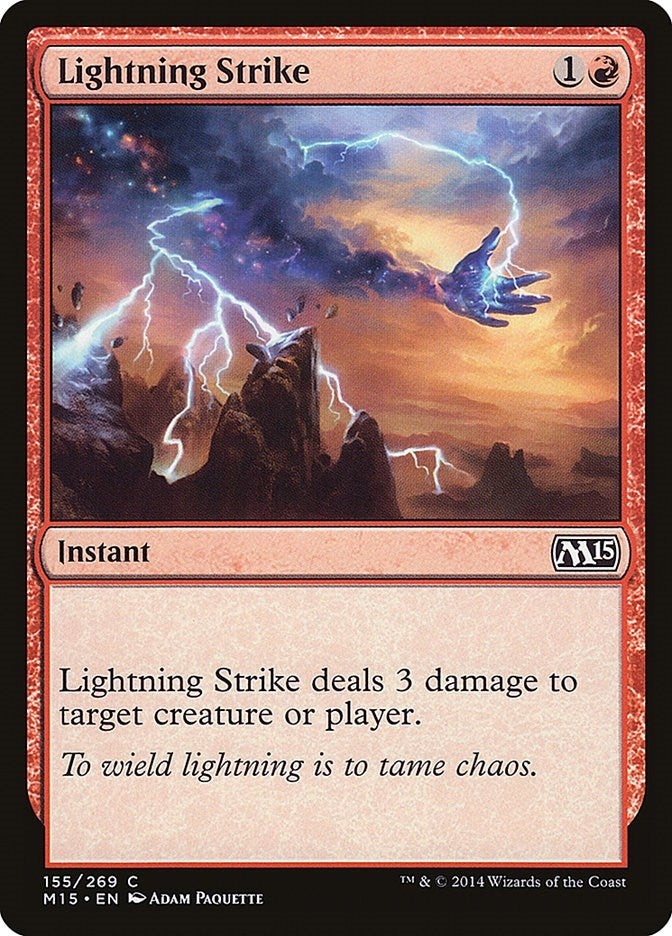 Image for Lightning Strike (155) (Magic 2015 (M15)) - Magic: The Gathering