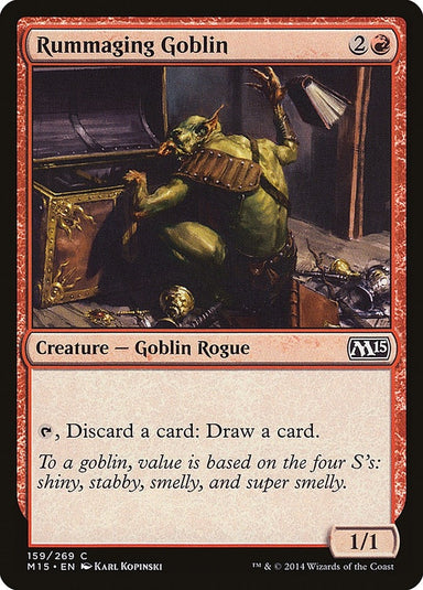 Image for Rummaging Goblin (159) (Magic 2015 (M15)) - Magic: The Gathering