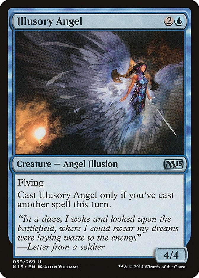 Image for Illusory Angel (59) (Magic 2015 (M15)) - Magic: The Gathering