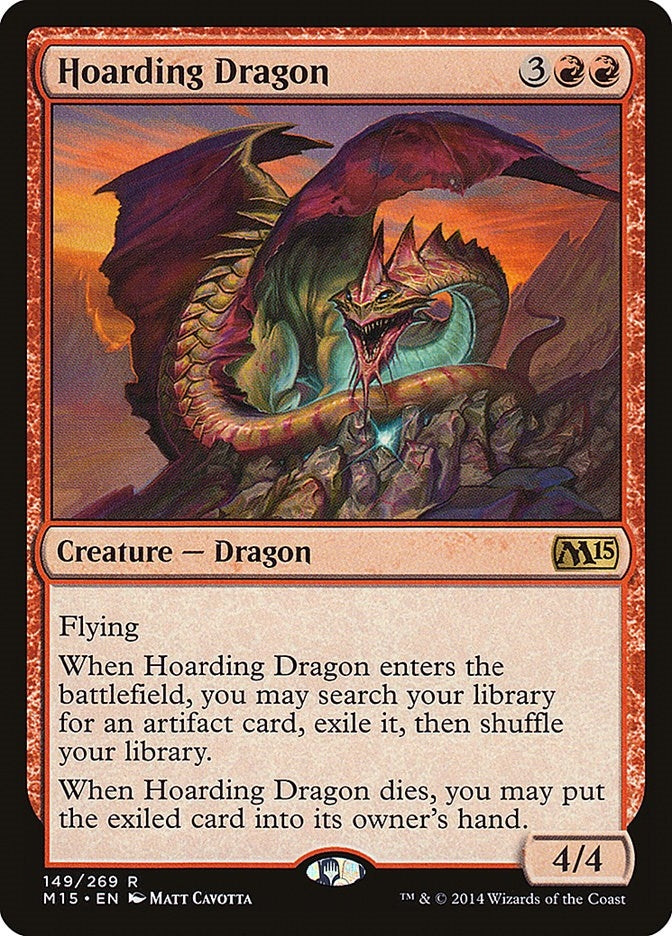 Image for Hoarding Dragon (149) (Magic 2015 (M15)) - Magic: The Gathering