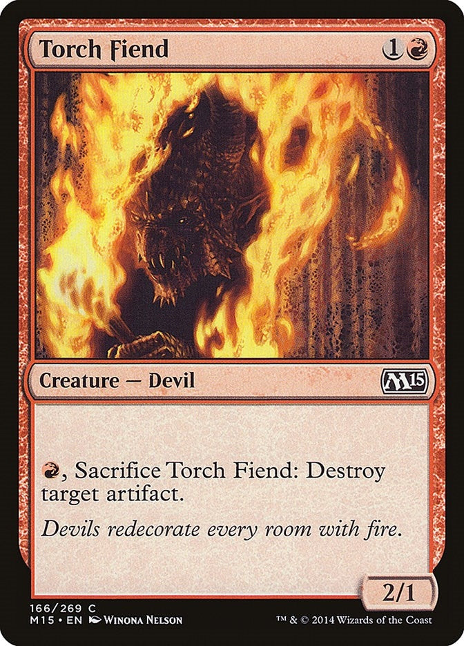 Image for Torch Fiend (166) (Magic 2015 (M15)) - Magic: The Gathering