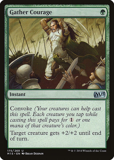 Image for Gather Courage (175) (Magic 2015 (M15)) - Magic: The Gathering