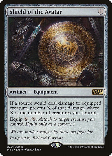 Image for Shield of the Avatar (230) (Magic 2015 (M15)) - Magic: The Gathering