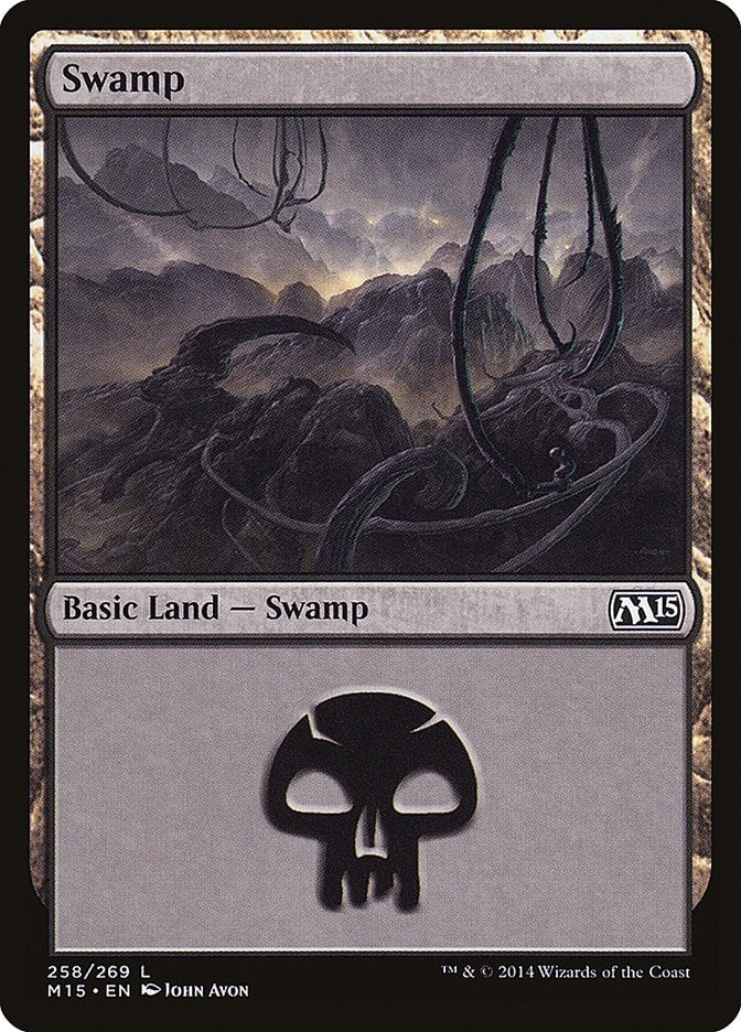 Image for Swamp (258) (258) (Magic 2015 (M15)) - Magic: The Gathering