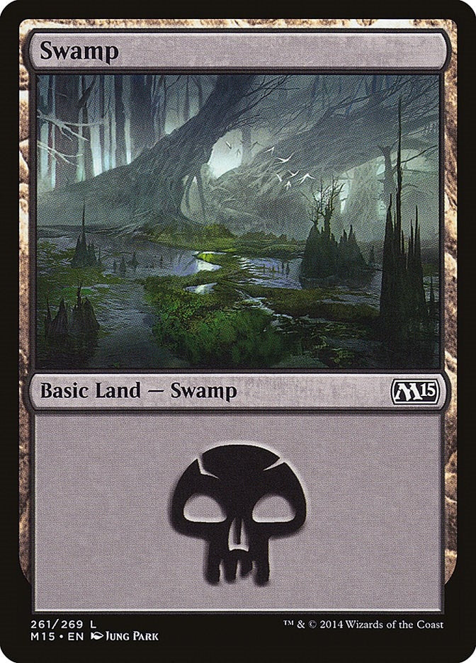 Image for Swamp (261) (261) (Magic 2015 (M15)) - Magic: The Gathering