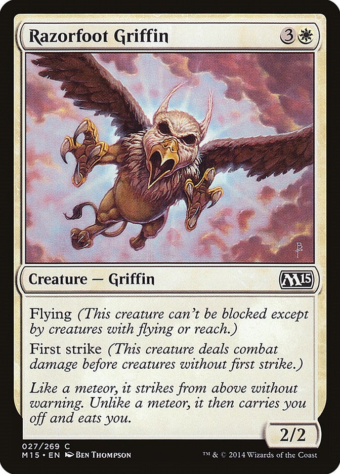Image for Razorfoot Griffin (27) (Magic 2015 (M15)) - Magic: The Gathering