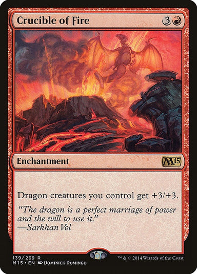 Image for Crucible of Fire (139) (Magic 2015 (M15)) - Magic: The Gathering