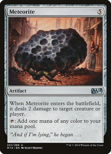 Image for Meteorite (221) (Magic 2015 (M15)) - Magic: The Gathering