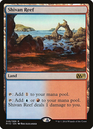 Image for Shivan Reef (246) (Magic 2015 (M15)) - Magic: The Gathering