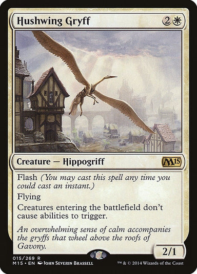 Image for Hushwing Gryff (15) (Magic 2015 (M15)) - Magic: The Gathering