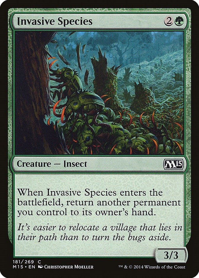 Image for Invasive Species (181) (Magic 2015 (M15)) - Magic: The Gathering