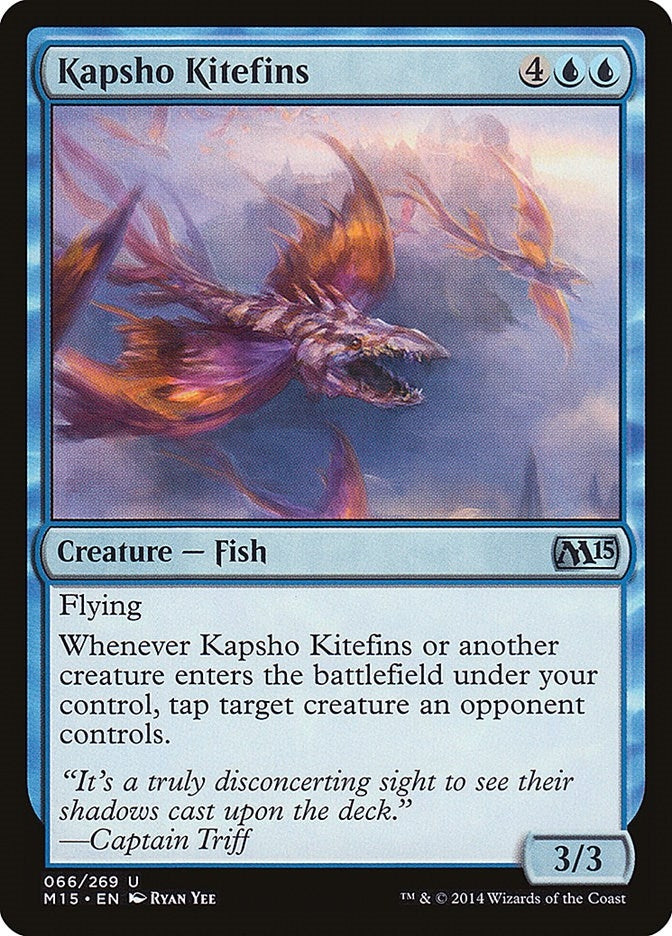 Image for Kapsho Kitefins (66) (Magic 2015 (M15)) - Magic: The Gathering