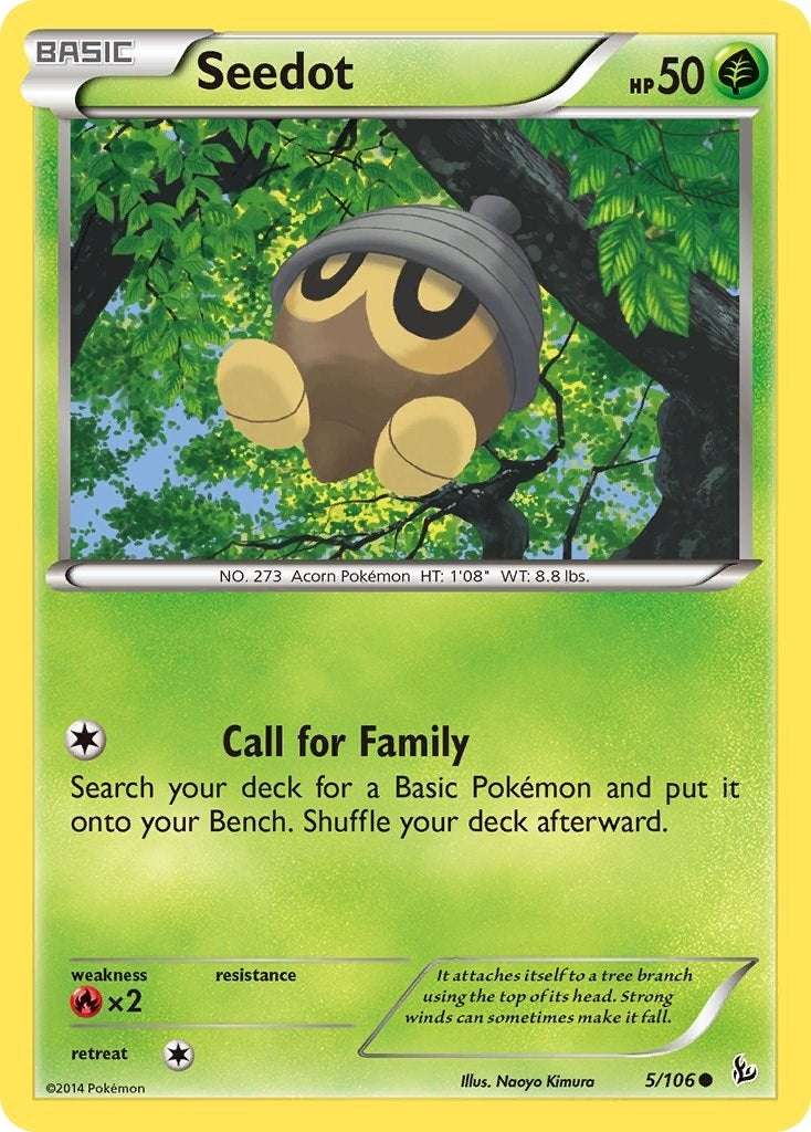 Seedot (5/106) (XY - Flashfire)