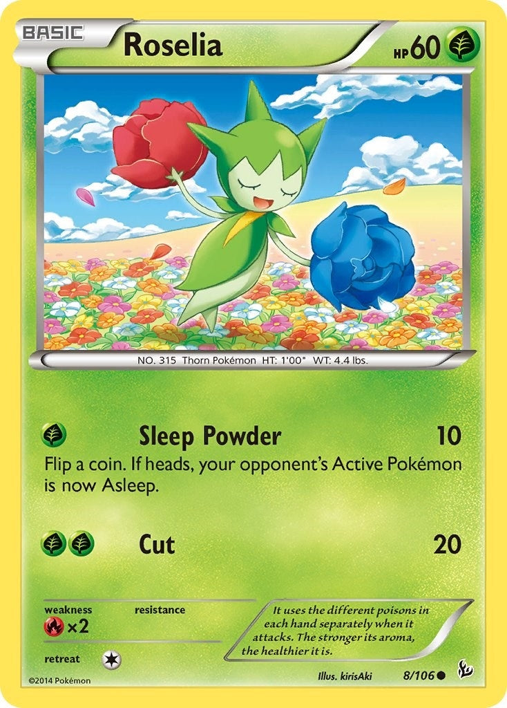 Roselia (8/106) (XY - Flashfire)