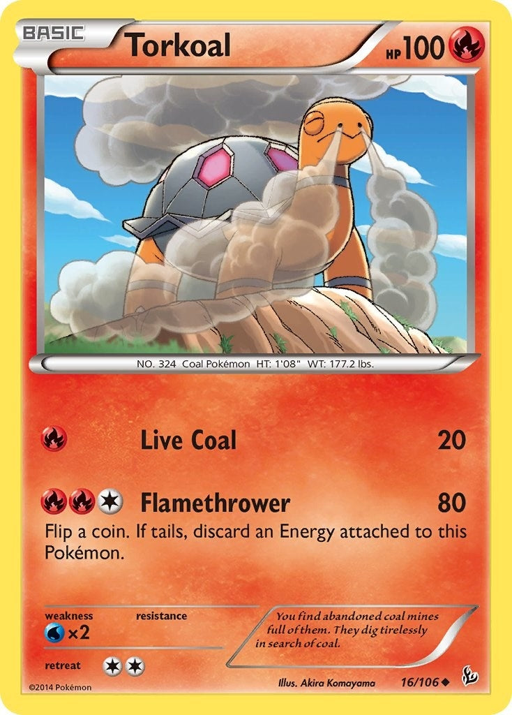 Torkoal (16/106) (XY - Flashfire)