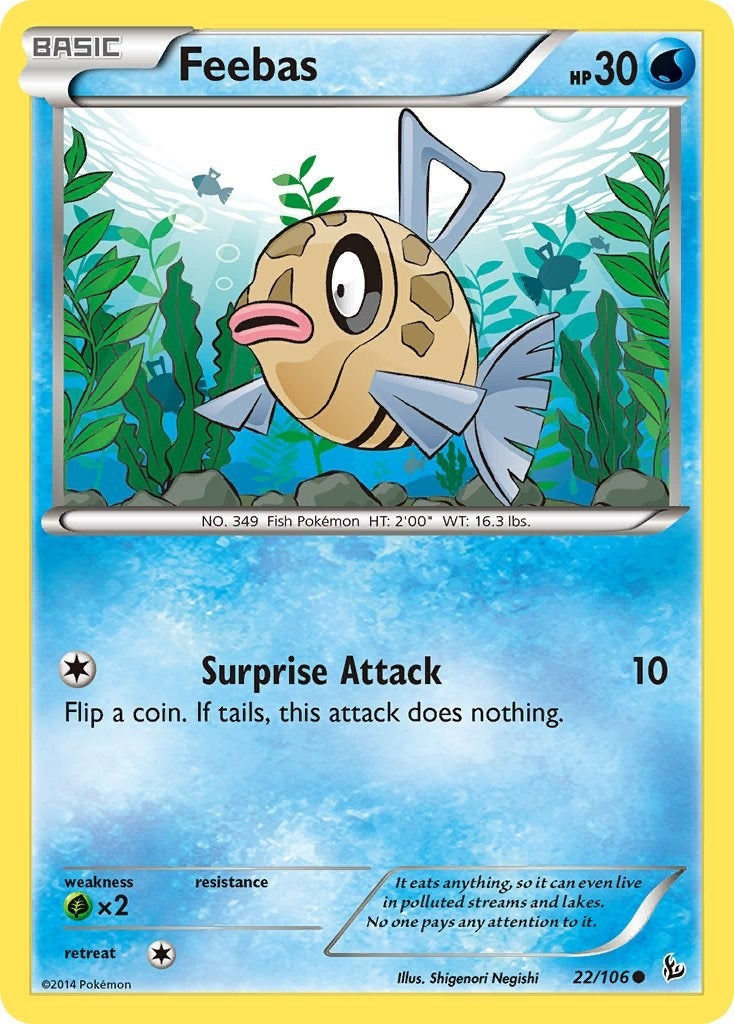 Feebas (22/106) (XY - Flashfire)