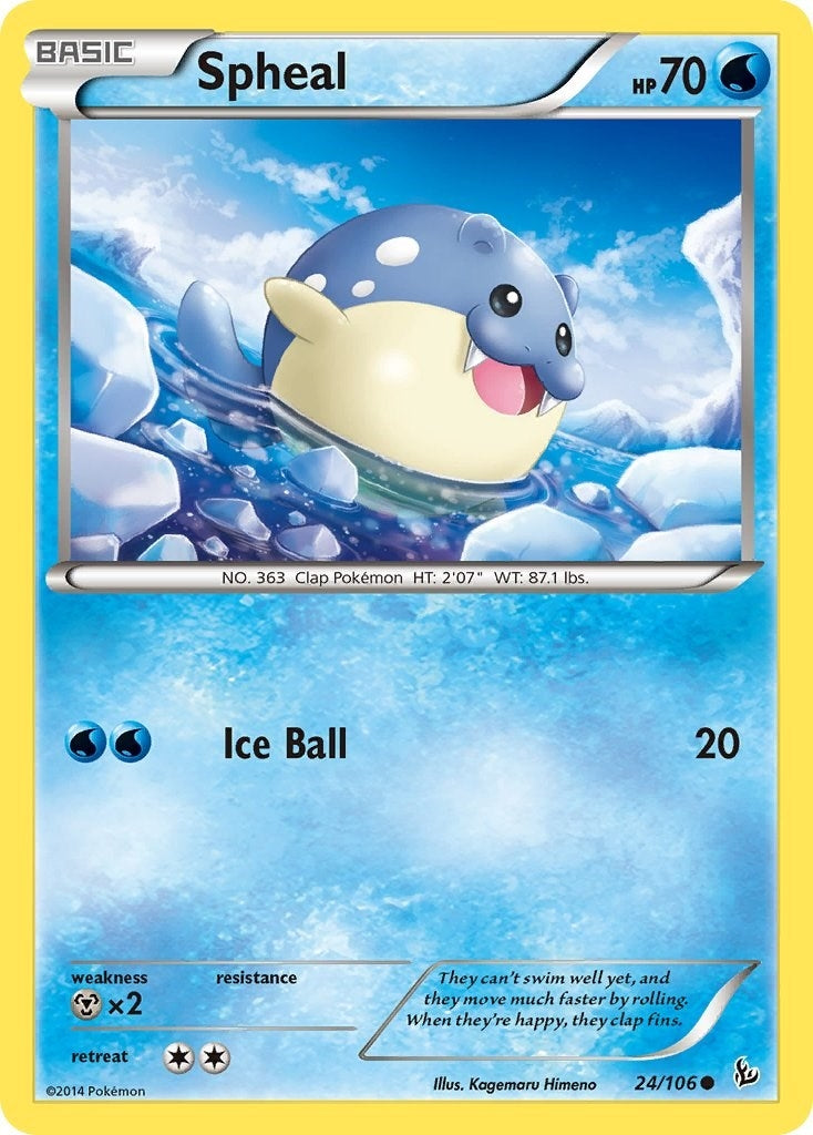Spheal (24/106) (XY - Flashfire)