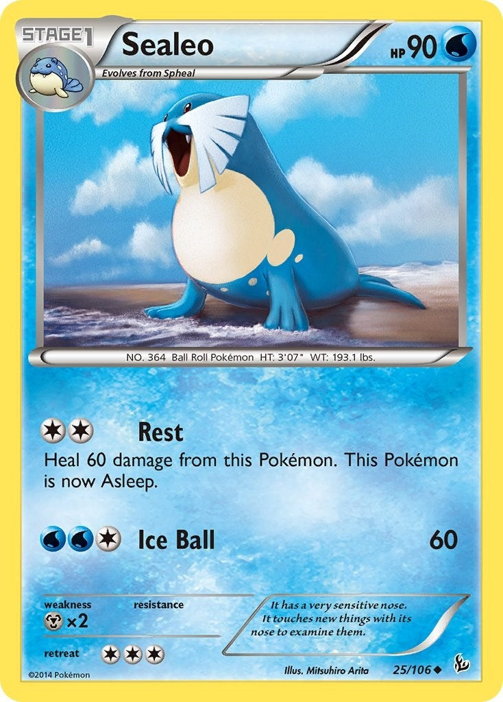 Sealeo (25/106) (XY - Flashfire)
