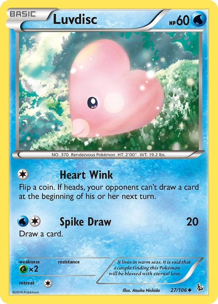 Luvdisc (27/106) (XY - Flashfire)