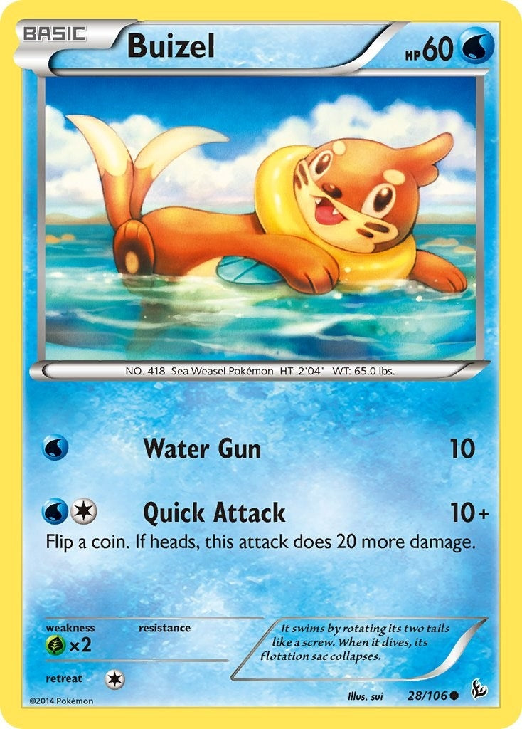 Buizel (28/106) (XY - Flashfire)