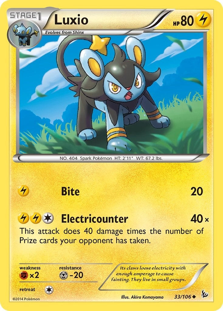 Luxio (33/106) (XY - Flashfire)
