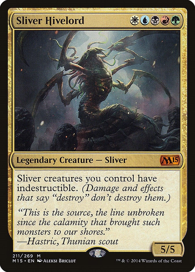 Image for Sliver Hivelord (211) (Magic 2015 (M15)) - Magic: The Gathering