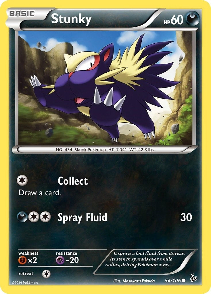 Stunky (54) (54/106) (XY - Flashfire)