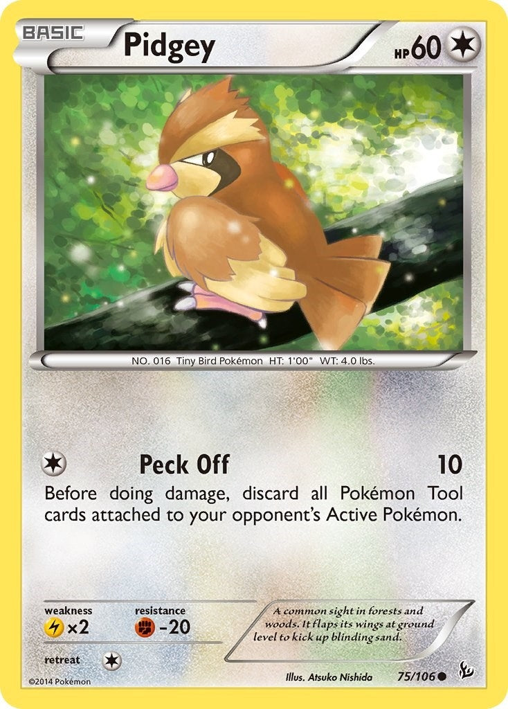 Pidgey (75/106) (XY - Flashfire)