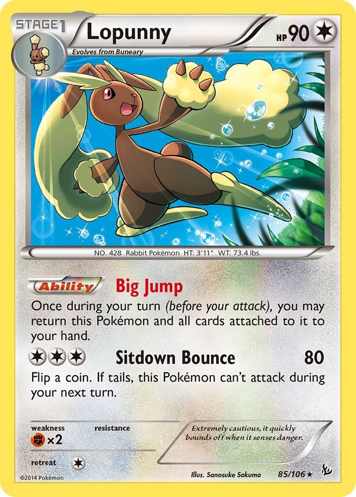 Lopunny (85/106) (XY - Flashfire)