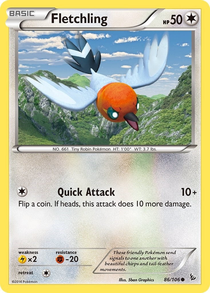 Fletchling (86/106) (XY - Flashfire)