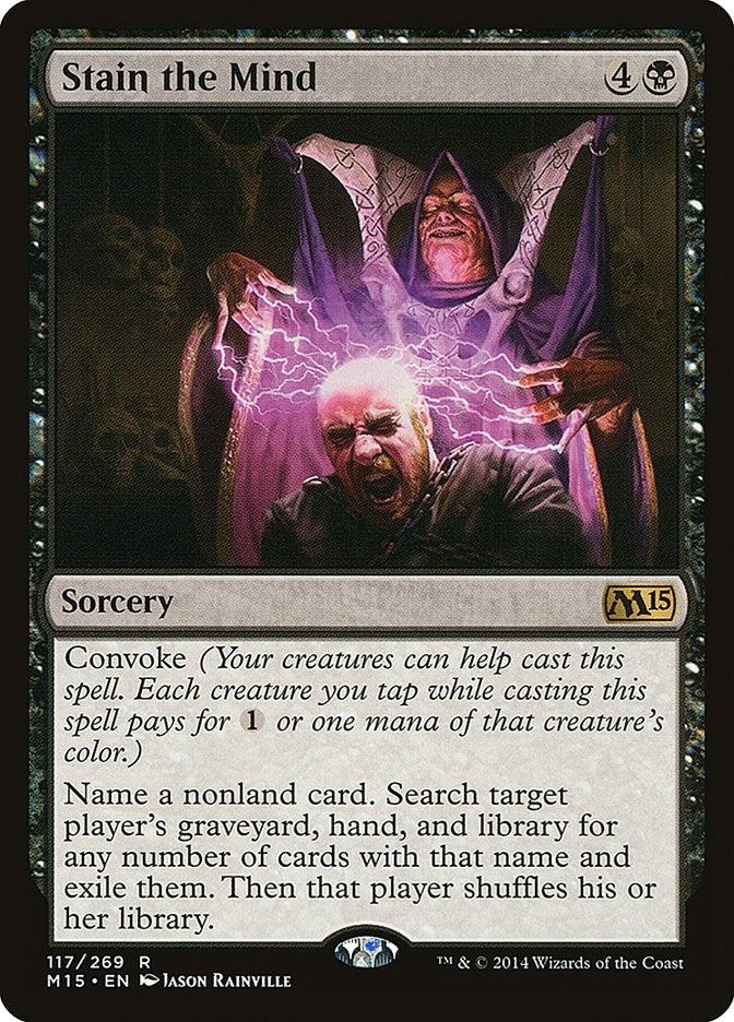 Image for Stain the Mind (117) (Magic 2015 (M15)) - Magic: The Gathering