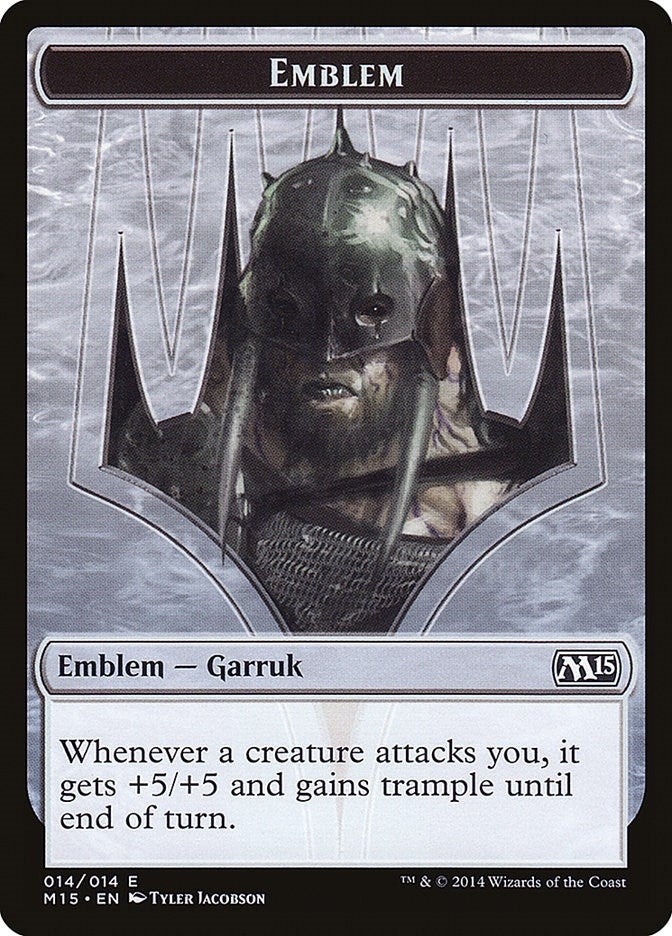 Image for Emblem - Garruk, Apex Predator (14) (Magic 2015 (M15)) - Magic: The Gathering