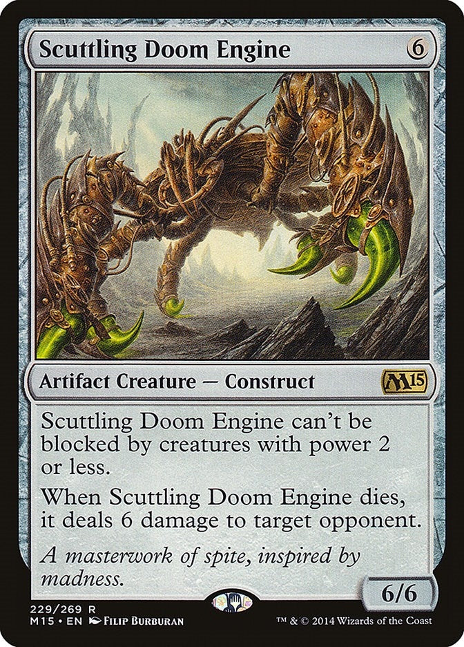 Image for Scuttling Doom Engine (229) (Magic 2015 (M15)) - Magic: The Gathering